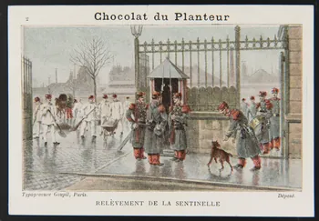 Goupil carte réclame chromo Paris 1880-1920 1995.1.1313.2 Photo