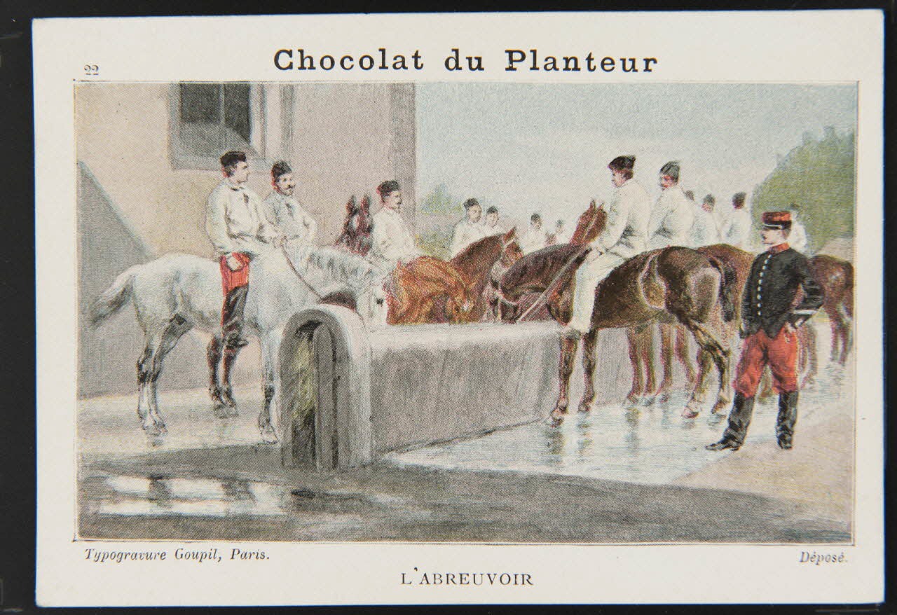 Goupil carte réclame chromo Paris 1880-1920 1995.1.1313.22 Photo