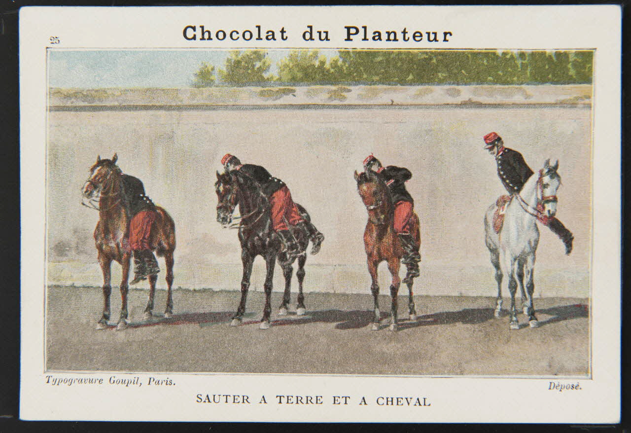Goupil carte réclame chromo Paris 1880-1920 1995.1.1313.25 Photo
