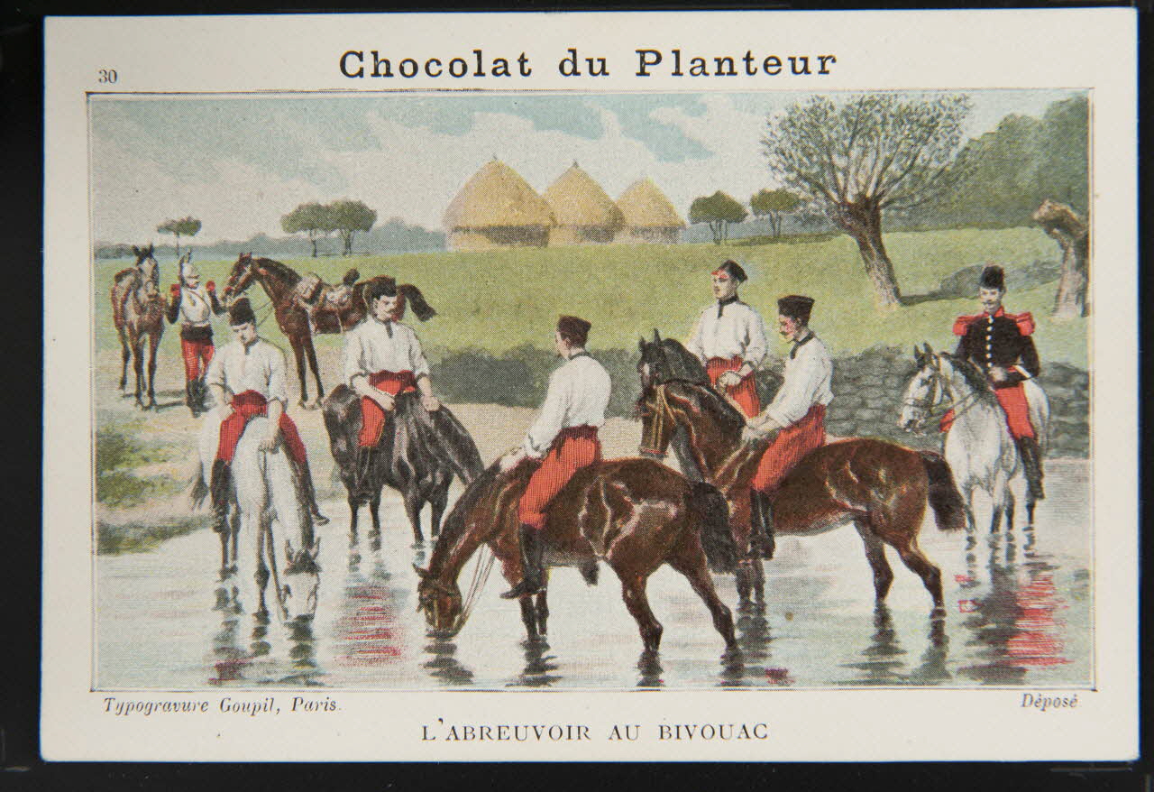 Goupil carte réclame chromo Paris 1880-1920 1995.1.1313.30 Photo