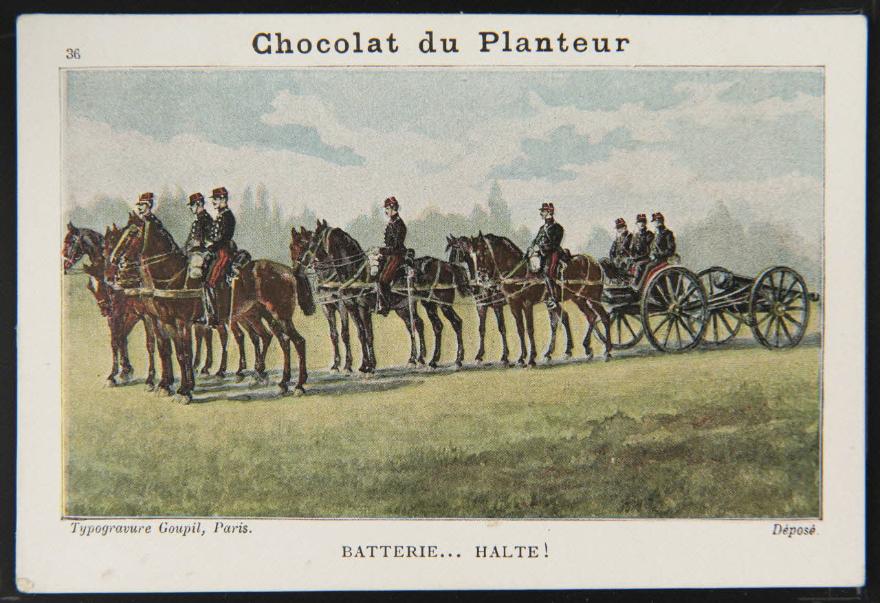 Goupil carte réclame chromo Paris 1880-1920 1995.1.1313.36 Photo