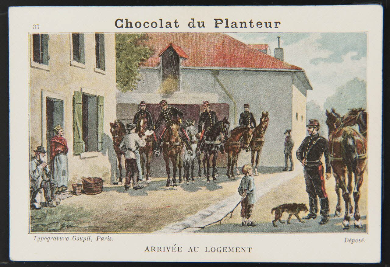 Goupil carte réclame chromo Paris 1880-1920 1995.1.1313.37 Photo