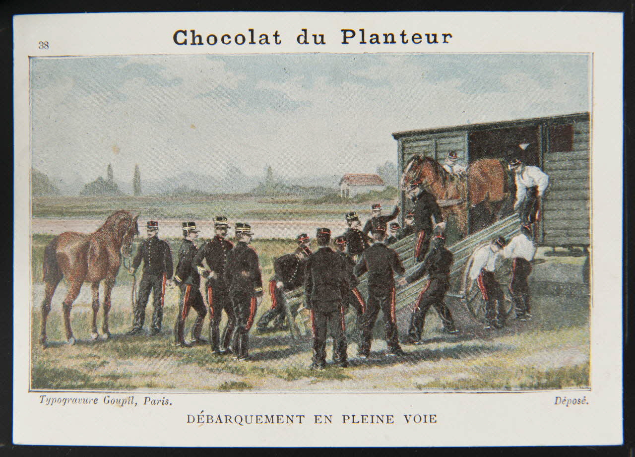 Goupil carte réclame chromo Paris 1880-1920 1995.1.1313.38 Photo