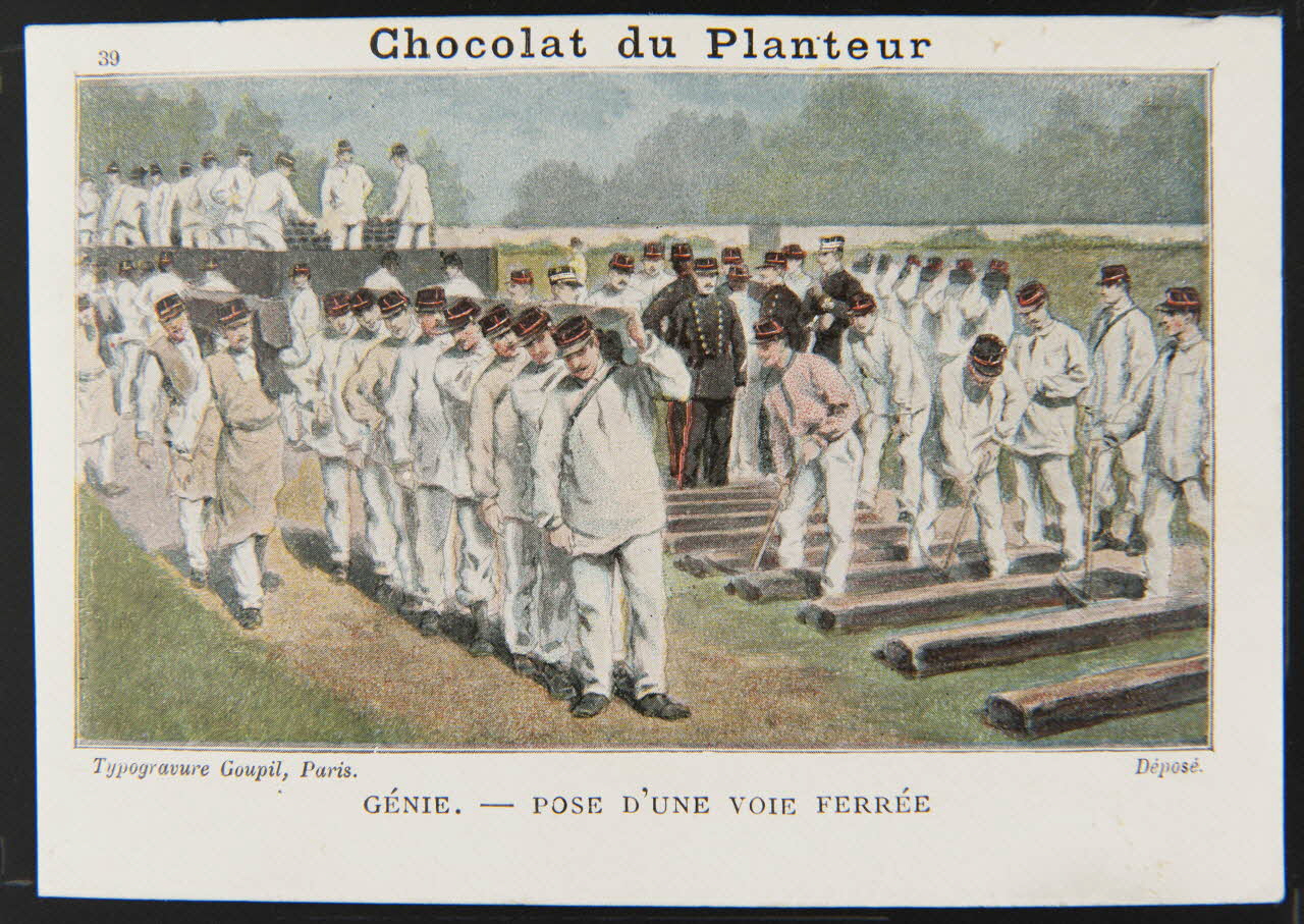 Goupil carte réclame chromo Paris 1880-1920 1995.1.1313.39 Photo