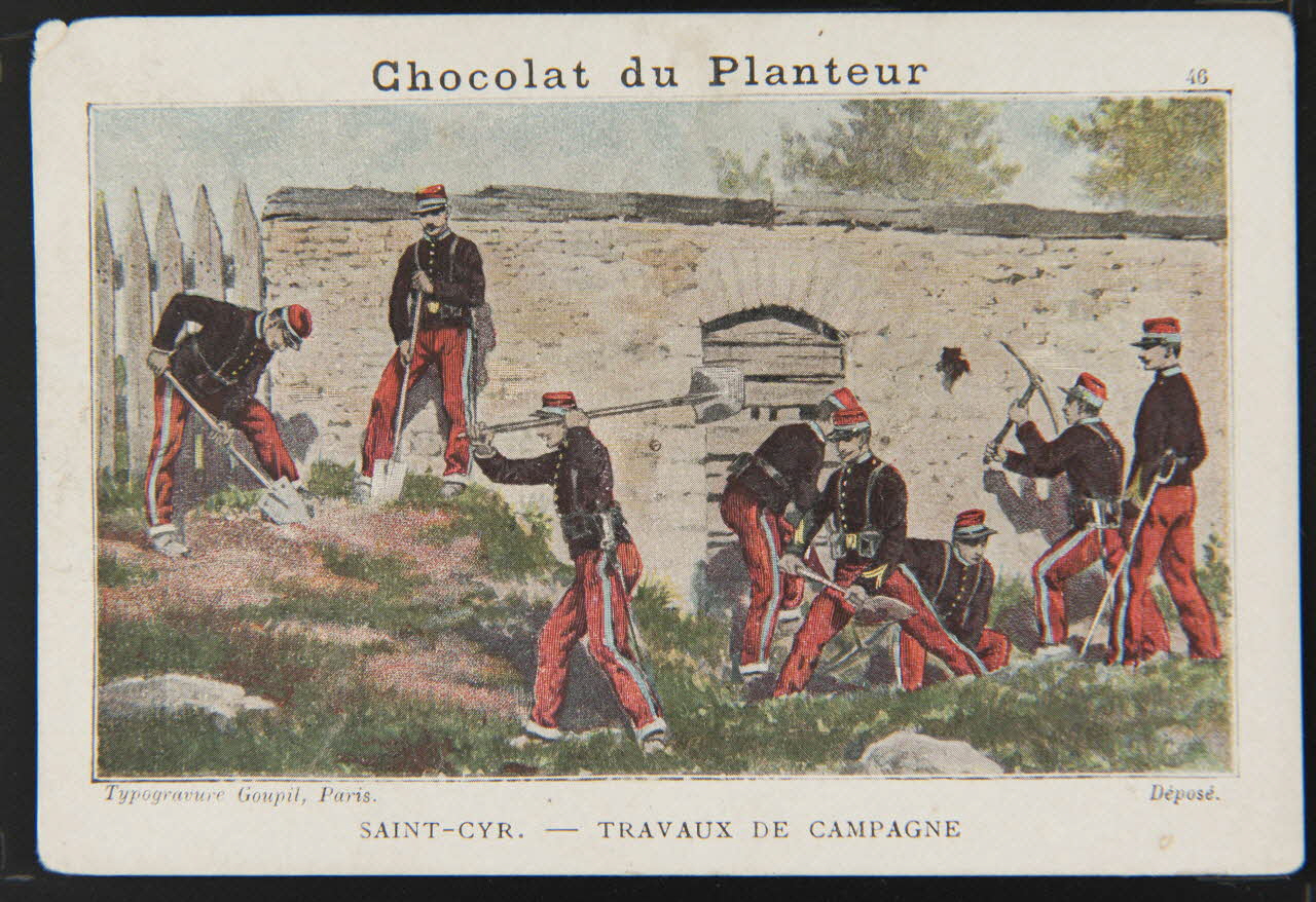 Goupil carte réclame chromo Paris 1880-1920 1995.1.1313.41 Photo