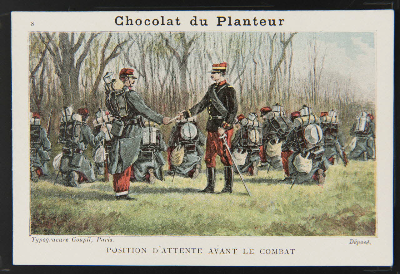 Goupil carte réclame chromo Paris 1880-1920 1995.1.1313.8 Photo