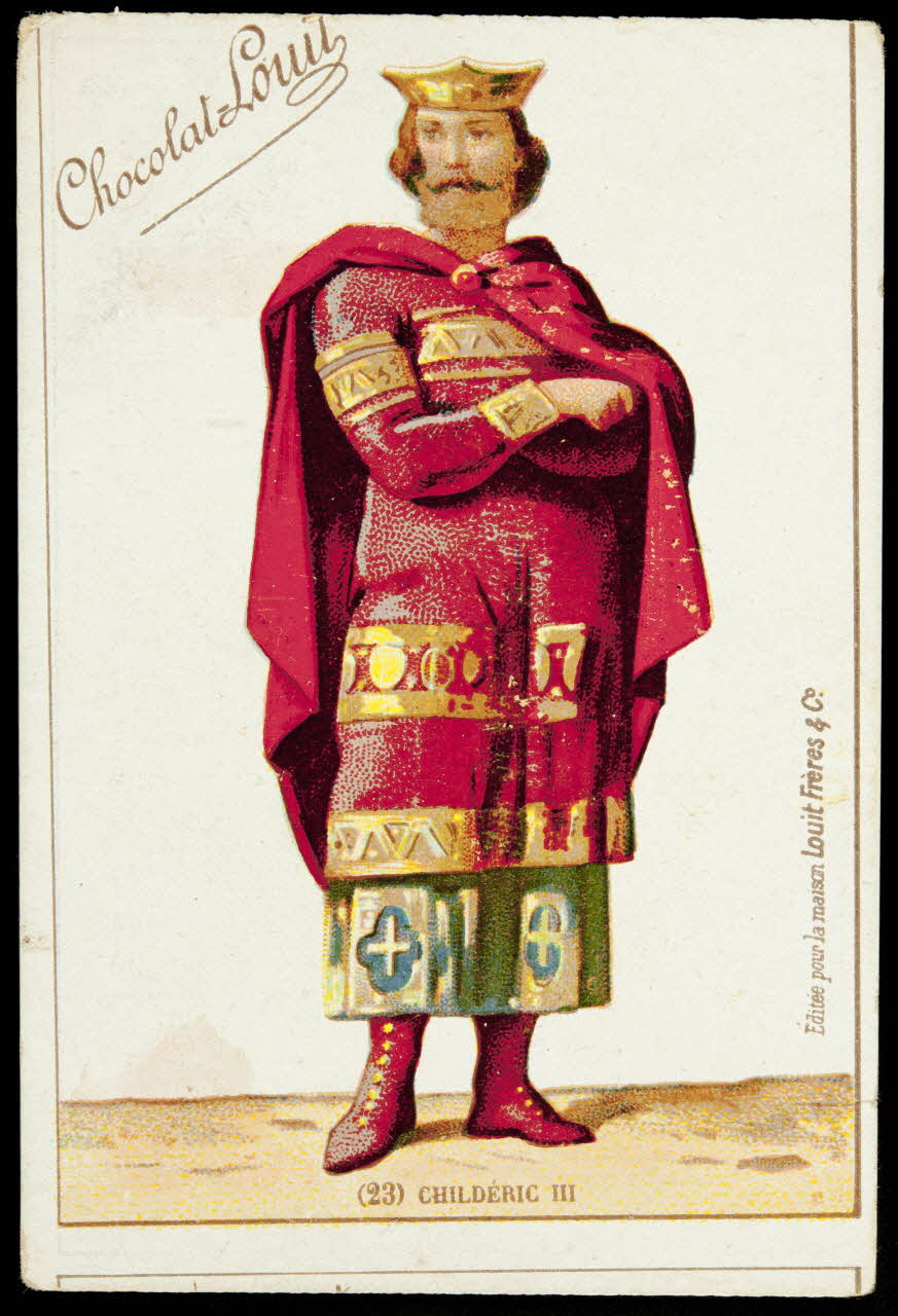 Bourgerie carte réclame chromo Paris 1880-1910 1995.1.1316.1 Photo