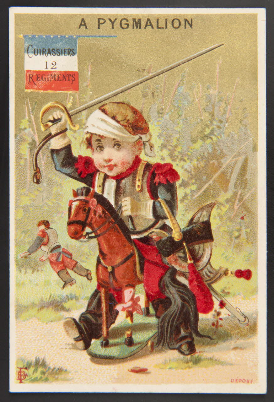 Bourgerie carte réclame chromo Paris 1880-1910 1995.1.1321.3 Photo