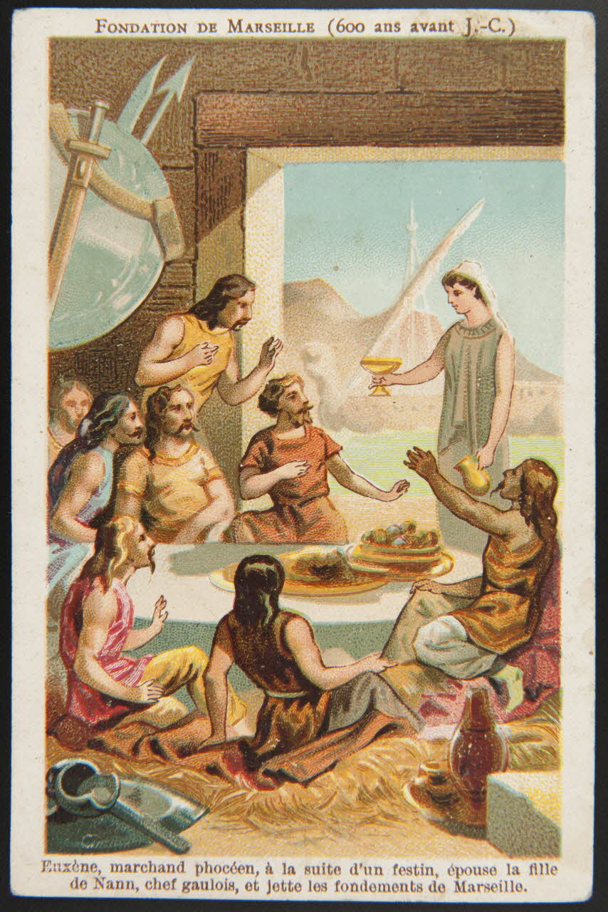 Alfred Clarey carte réclame chromo France 1878-1893 1995.1.1327.3 Photo