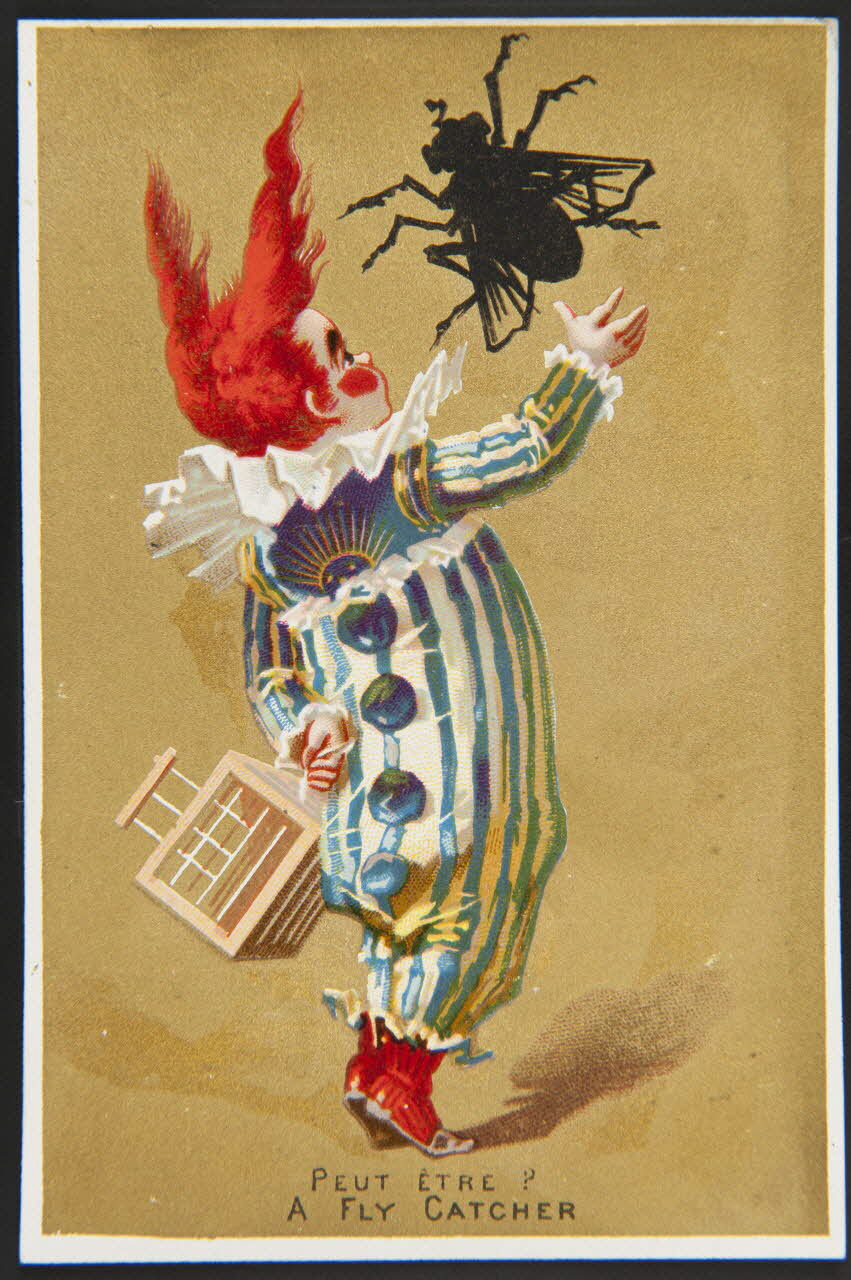 Bourgerie carte réclame chromo Paris 1880-1910 1995.1.1328.4 Photo