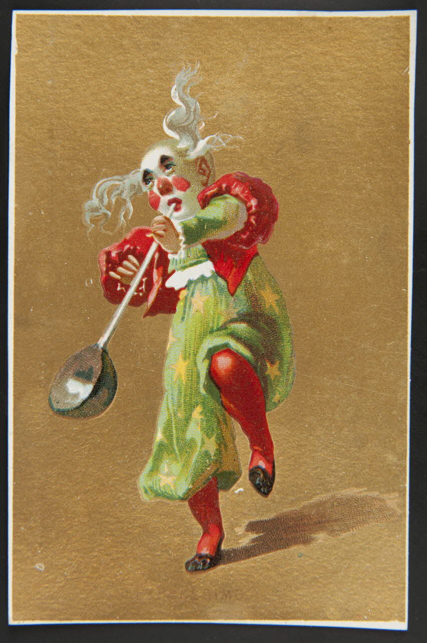 Bourgerie carte réclame chromo Paris 1880-1910 1995.1.1329.2 Photo