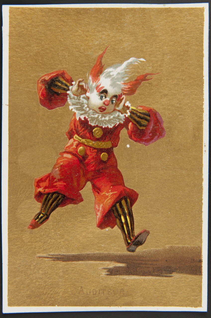 Bourgerie carte réclame chromo Paris 1880-1910 1995.1.1329.4 Photo