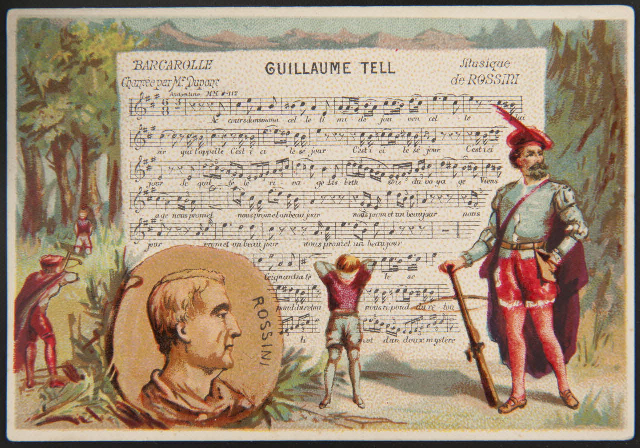 Bourgerie carte réclame chromo Paris 1889-1910 1995.1.1334.9 Photo