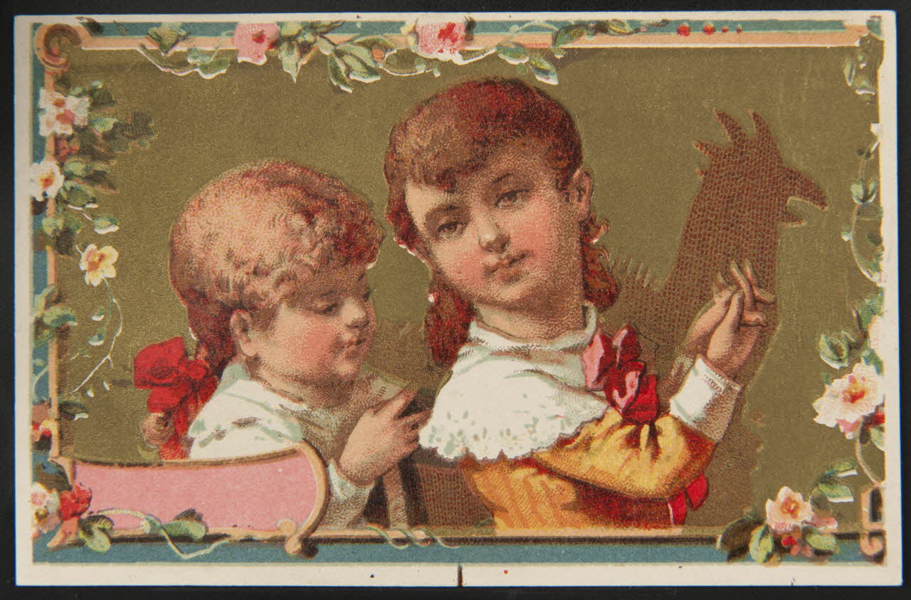Bourgerie carte réclame chromo Paris 1880-1910 1995.1.1335.6 Photo