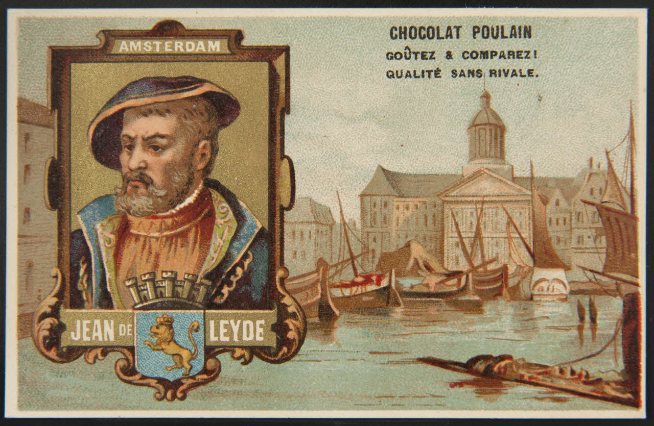 Bourgerie carte réclame chromo Paris 1880-1910 1995.1.1338.1 Photo