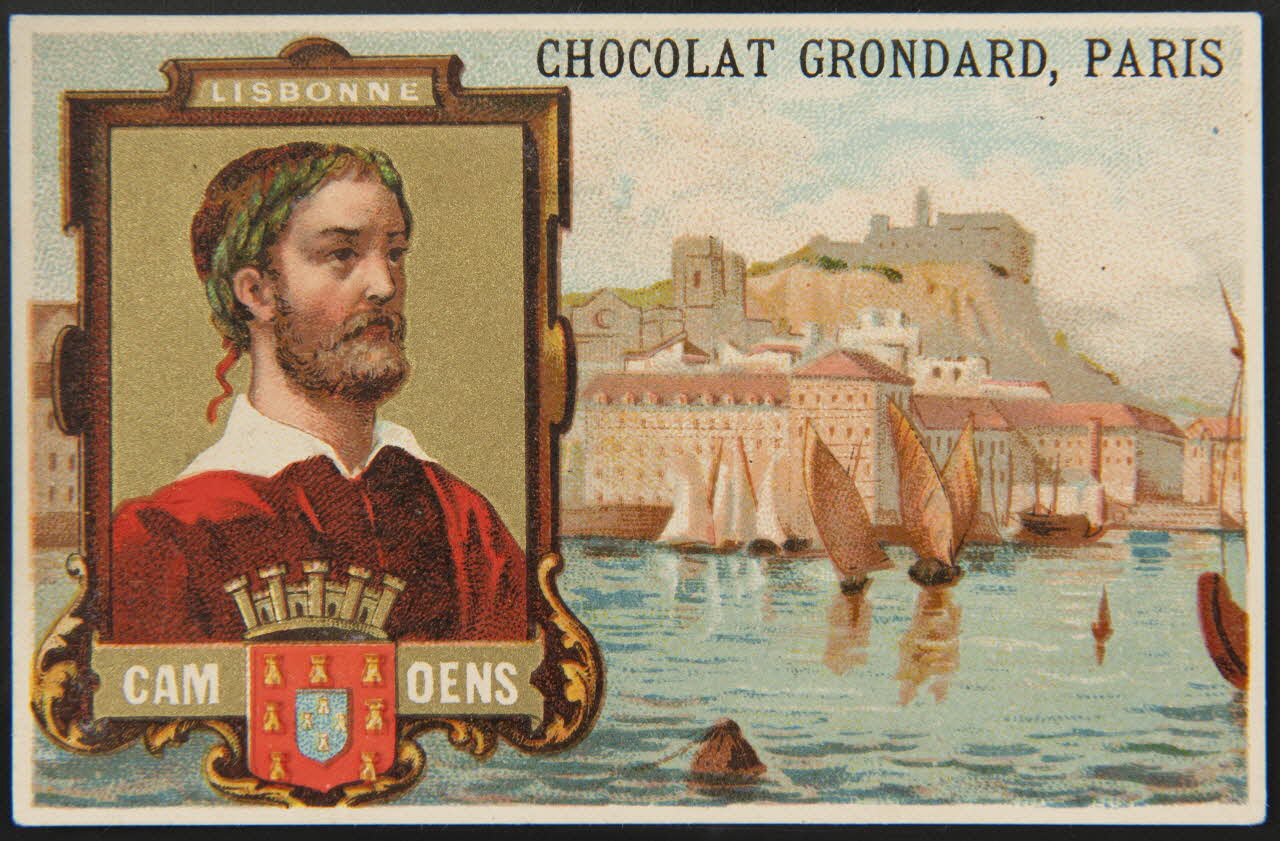 Bourgerie carte réclame chromo Paris 1880-1910 1995.1.1338.4 Photo