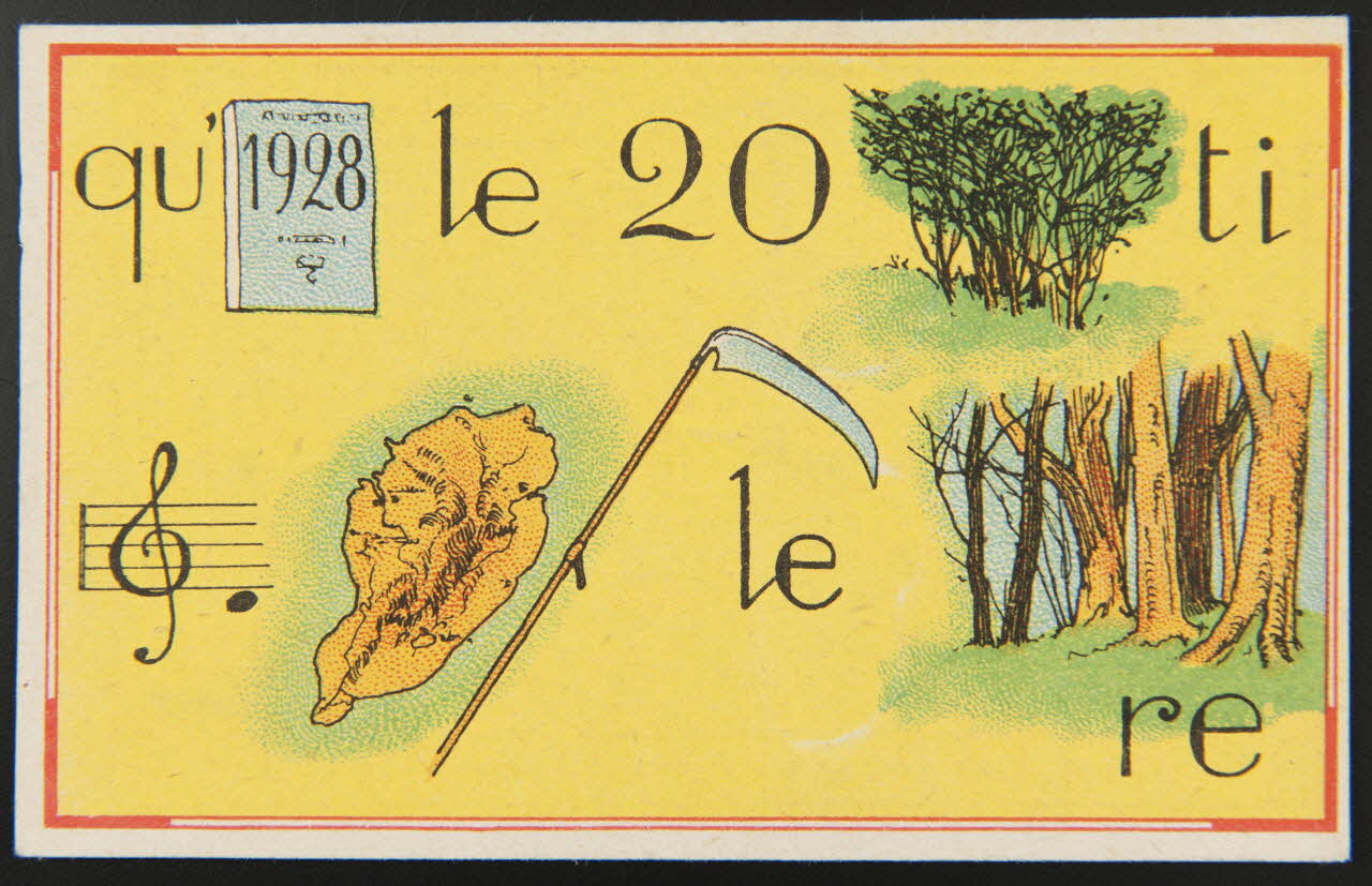 carte réclame chromo 1995.1.1343.2 Photo