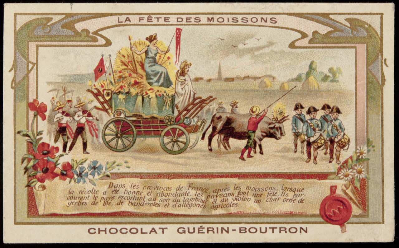 Testu & Massin carte réclame chromo Paris 1870-1903 1995.1.1385.34 Photo