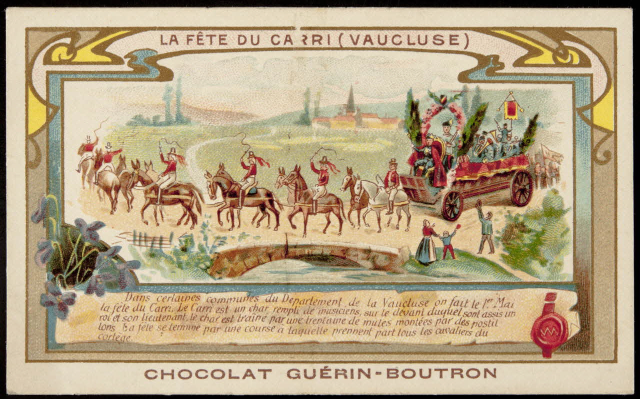 Testu & Massin carte réclame chromo Paris 1870-1903 1995.1.1385.39 Photo