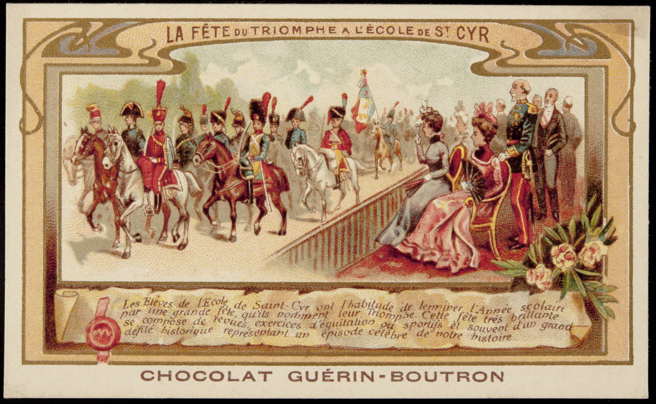 Testu & Massin carte réclame chromo Paris 1870-1903 1995.1.1385.40 Photo