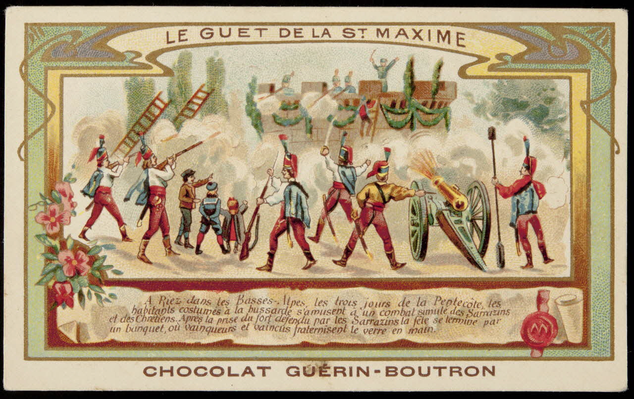 Testu & Massin carte réclame chromo Paris 1870-1903 1995.1.1385.46 Photo