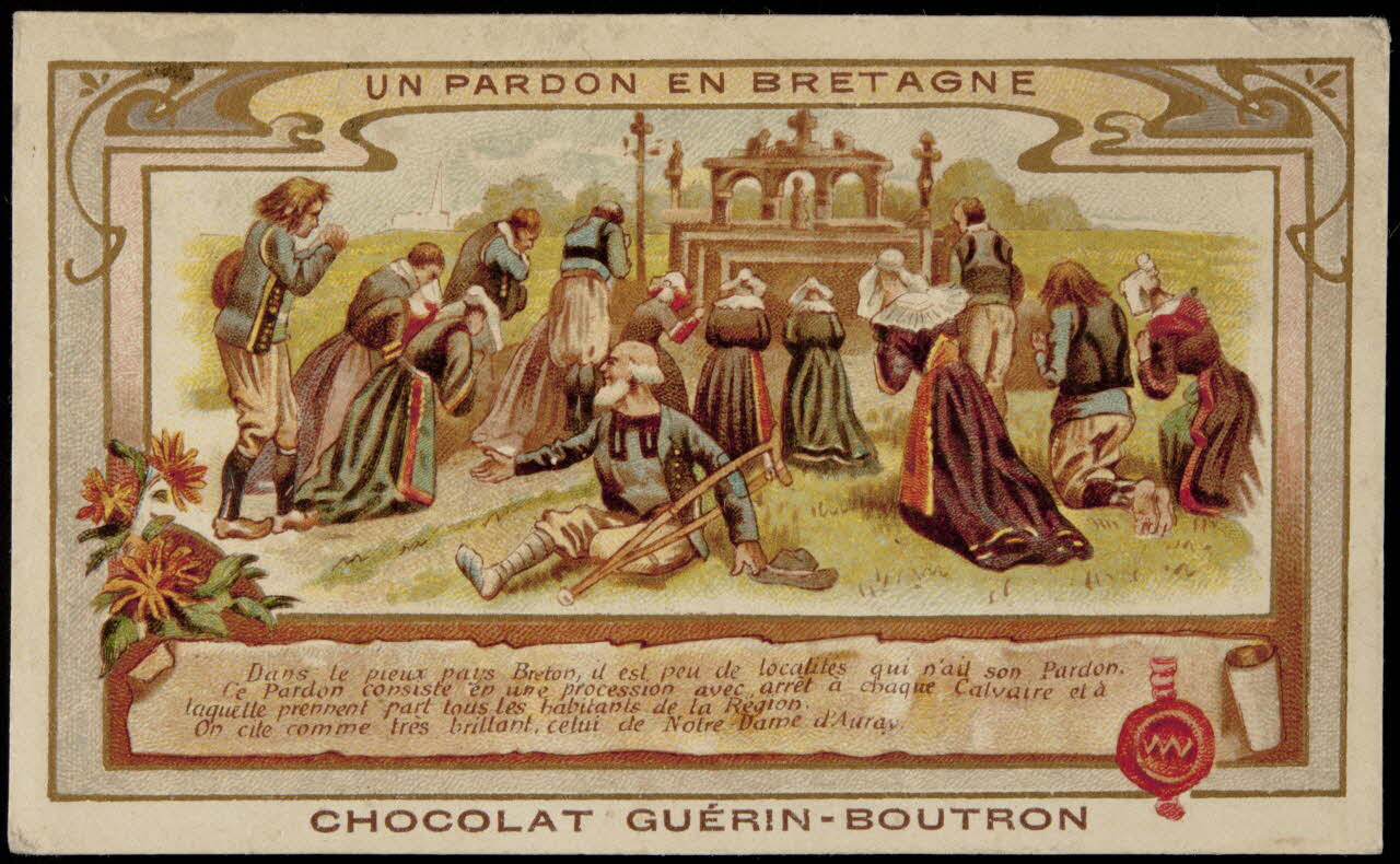 Testu & Massin carte réclame chromo Paris 1870-1903 1995.1.1385.61 Photo