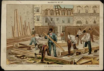 Ferat J. ; Hachette ; Fraillery E. ; Imprimeri carte réclame chromo Paris 1878-1914 1995.1.1386.1 Photo