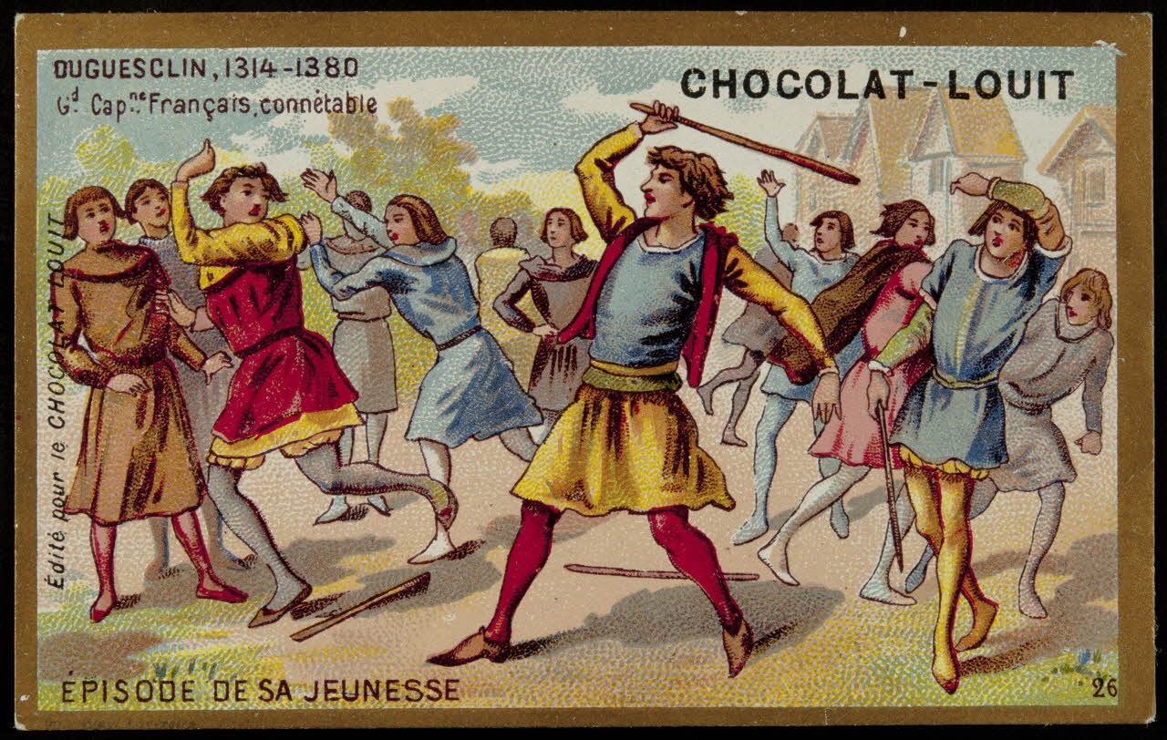 Weyl et Sevestre carte réclame chromo Paris 1883-1914 1995.1.1387.26 Photo