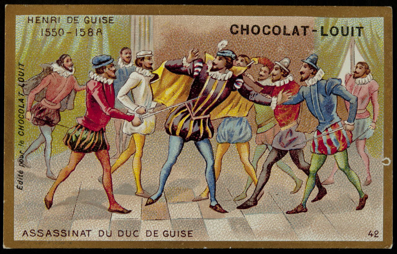 Weyl et Sevestre carte réclame chromo Paris 1883-1914 1995.1.1387.42 Photo