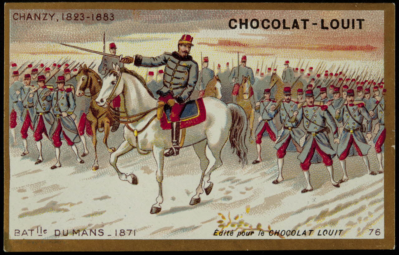 Weyl et Sevestre carte réclame chromo Paris 1883-1914 1995.1.1387.76 Photo