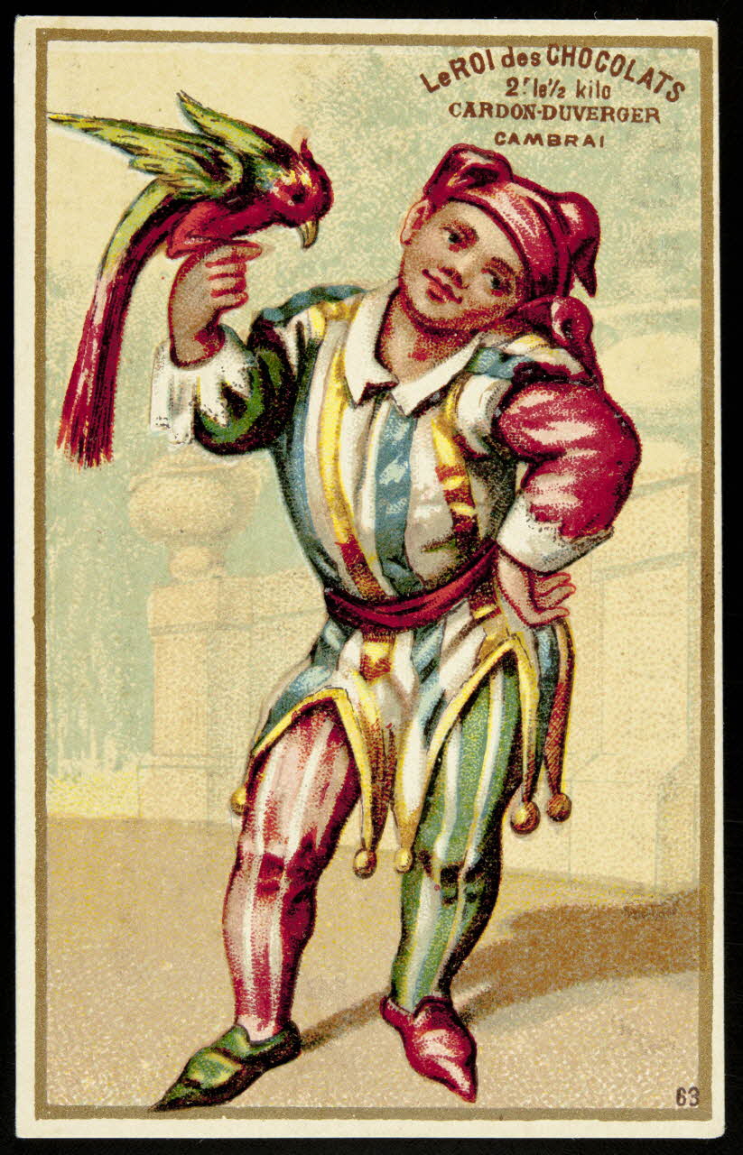 D. Hutinet carte réclame chromo Roubaix 1894-1900 1995.1.1397.1 Photo