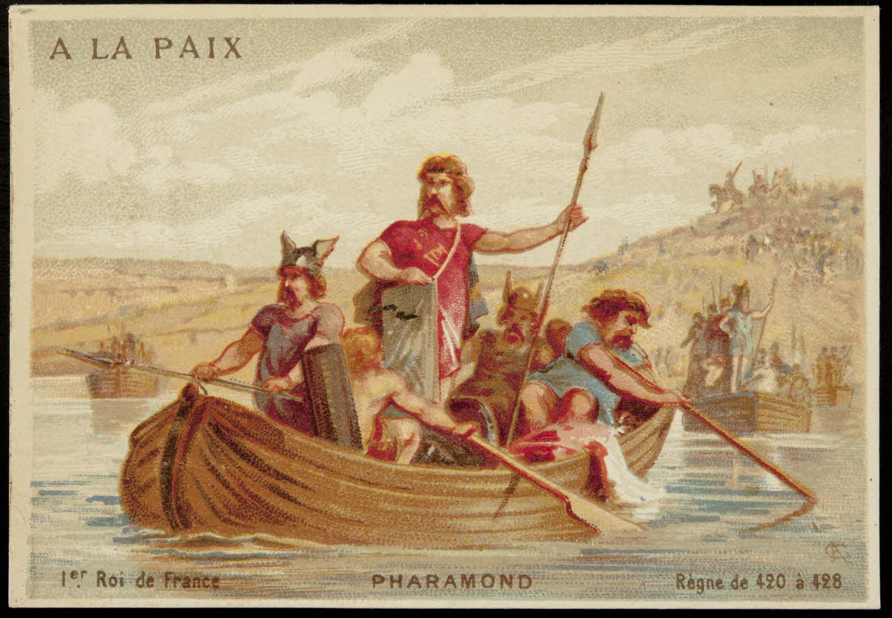 Testu & Massin carte réclame chromo Paris 1878-1886 1995.1.1430.1 Photo