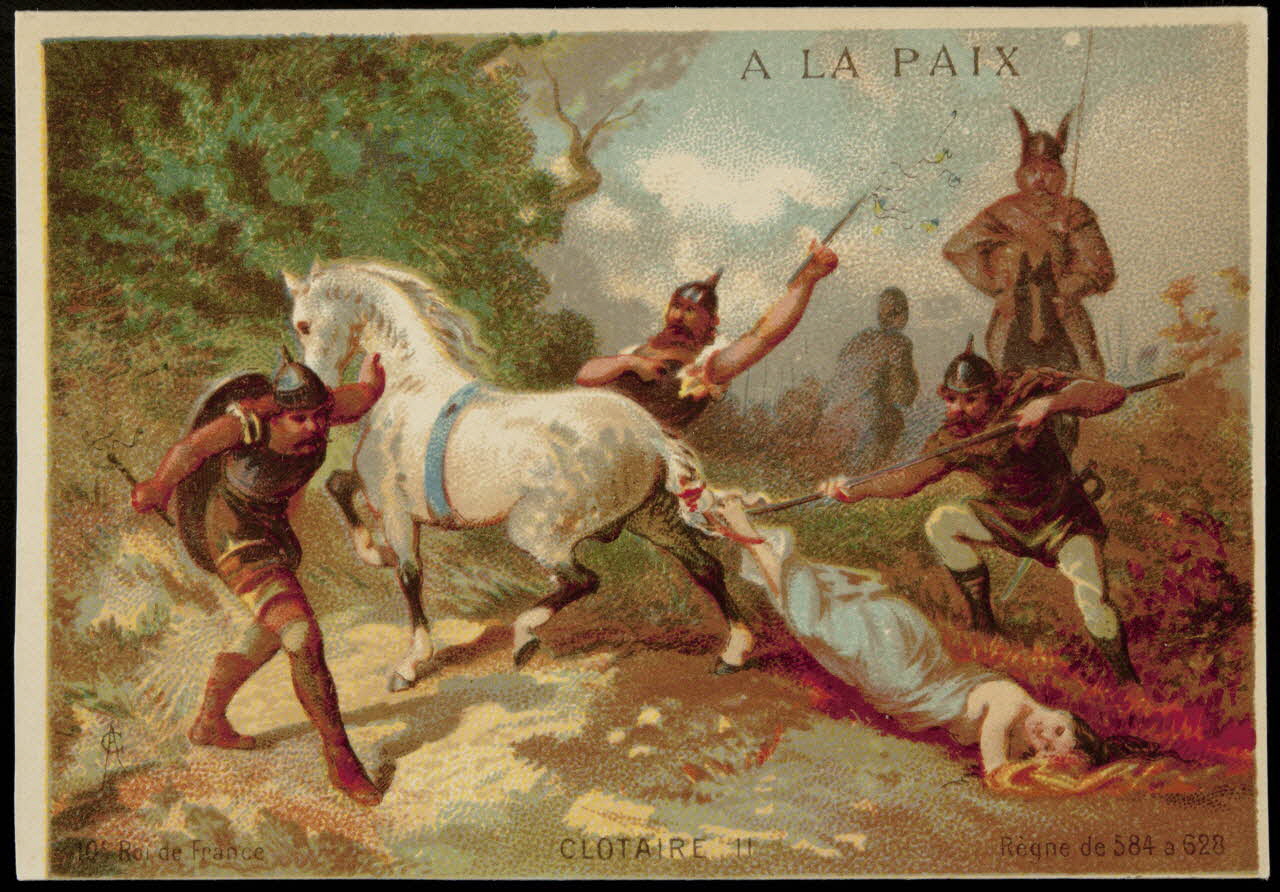 Testu & Massin carte réclame chromo Paris 1878-1886 1995.1.1430.10 Photo