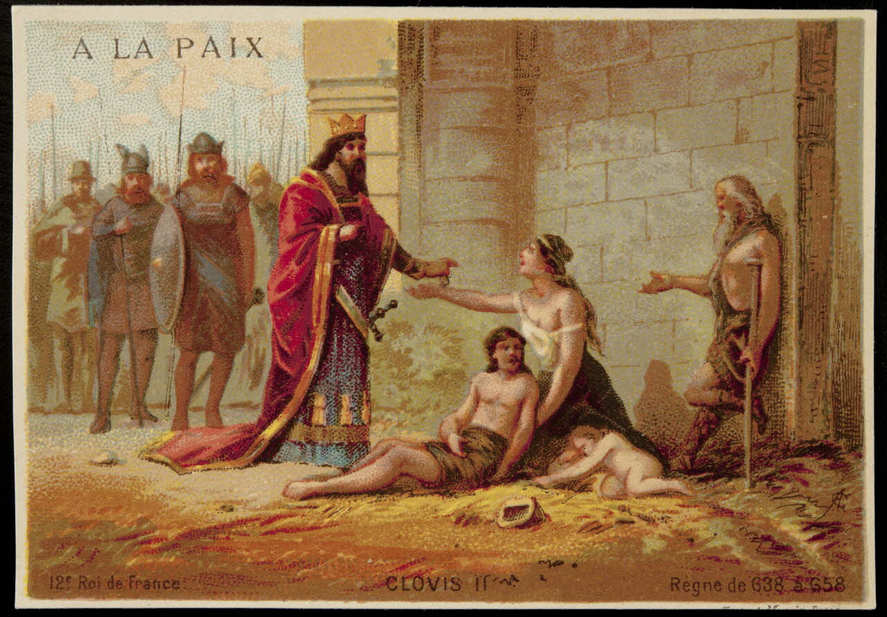 Testu & Massin carte réclame chromo Paris 1878-1886 1995.1.1430.12 Photo