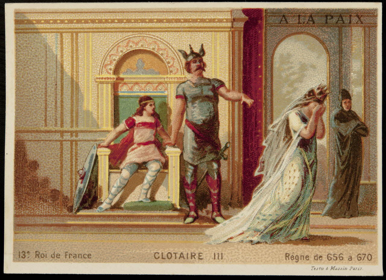 Testu & Massin carte réclame chromo Paris 1878-1886 1995.1.1430.13 Photo