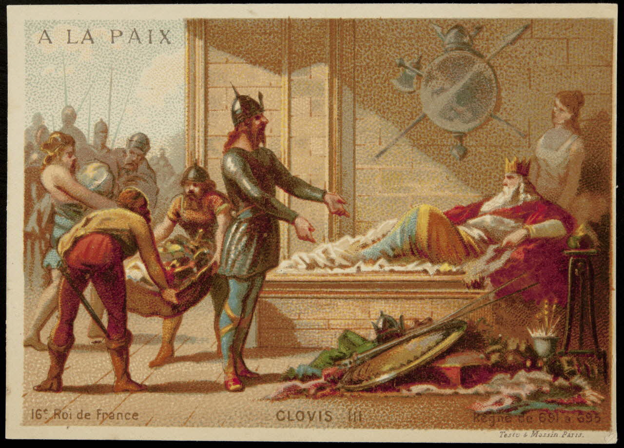 Testu & Massin carte réclame chromo Paris 1878-1886 1995.1.1430.16 Photo