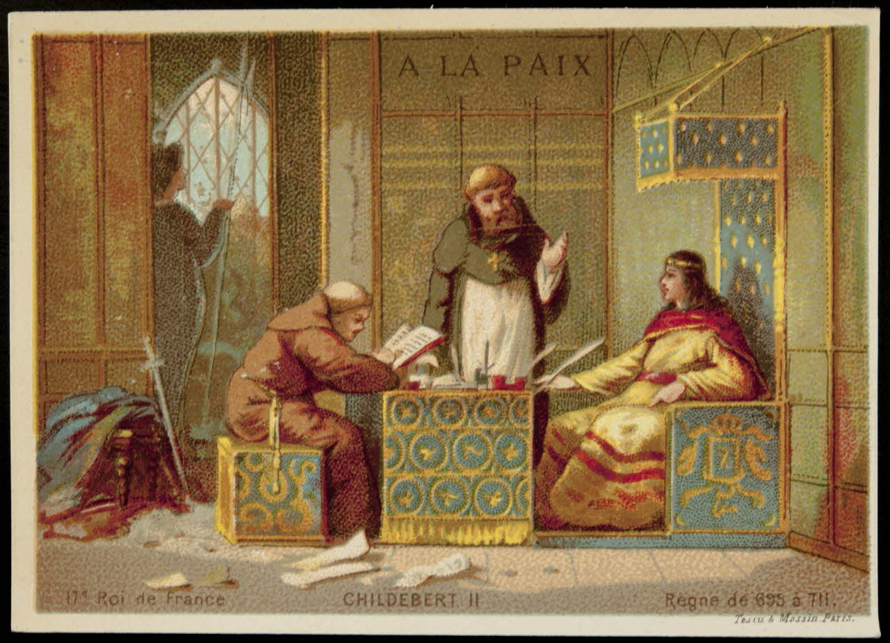 Testu & Massin carte réclame chromo Paris 1878-1886 1995.1.1430.17 Photo