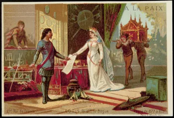 Testu & Massin carte réclame chromo Paris 1878-1886 1995.1.1430.27 Photo