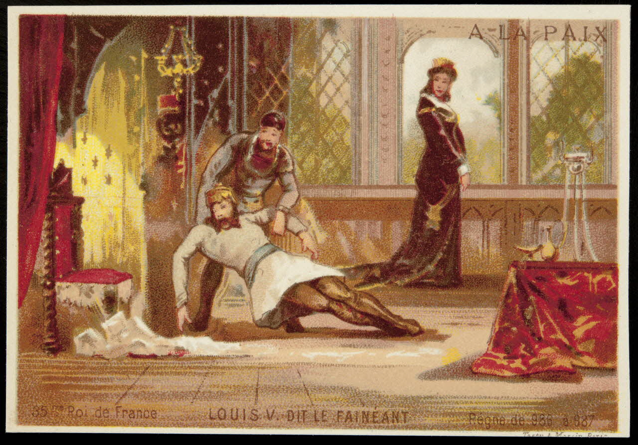 Testu & Massin carte réclame chromo Paris 1878-1886 1995.1.1430.35 Photo