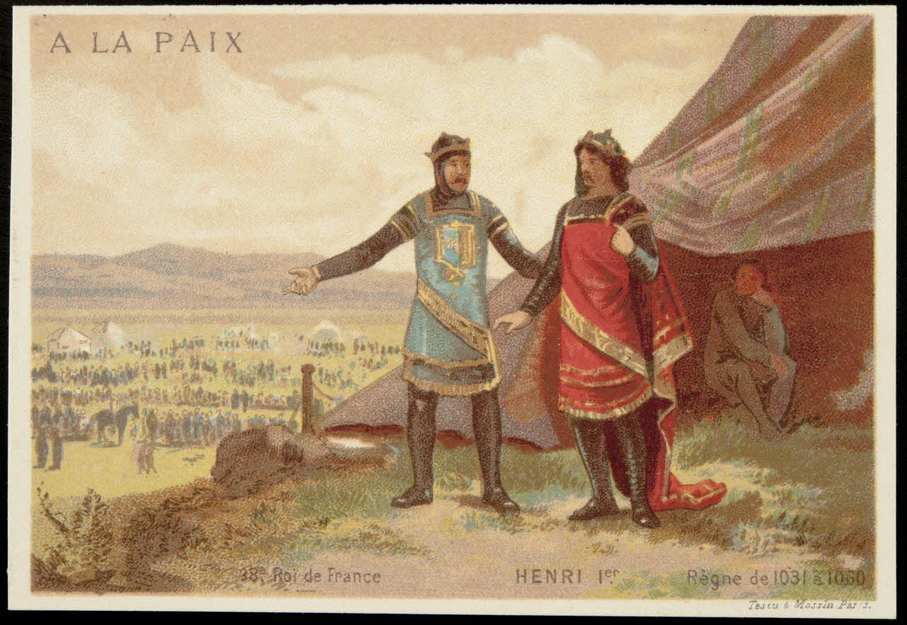 Testu & Massin carte réclame chromo Paris 1878-1886 1995.1.1430.38 Photo