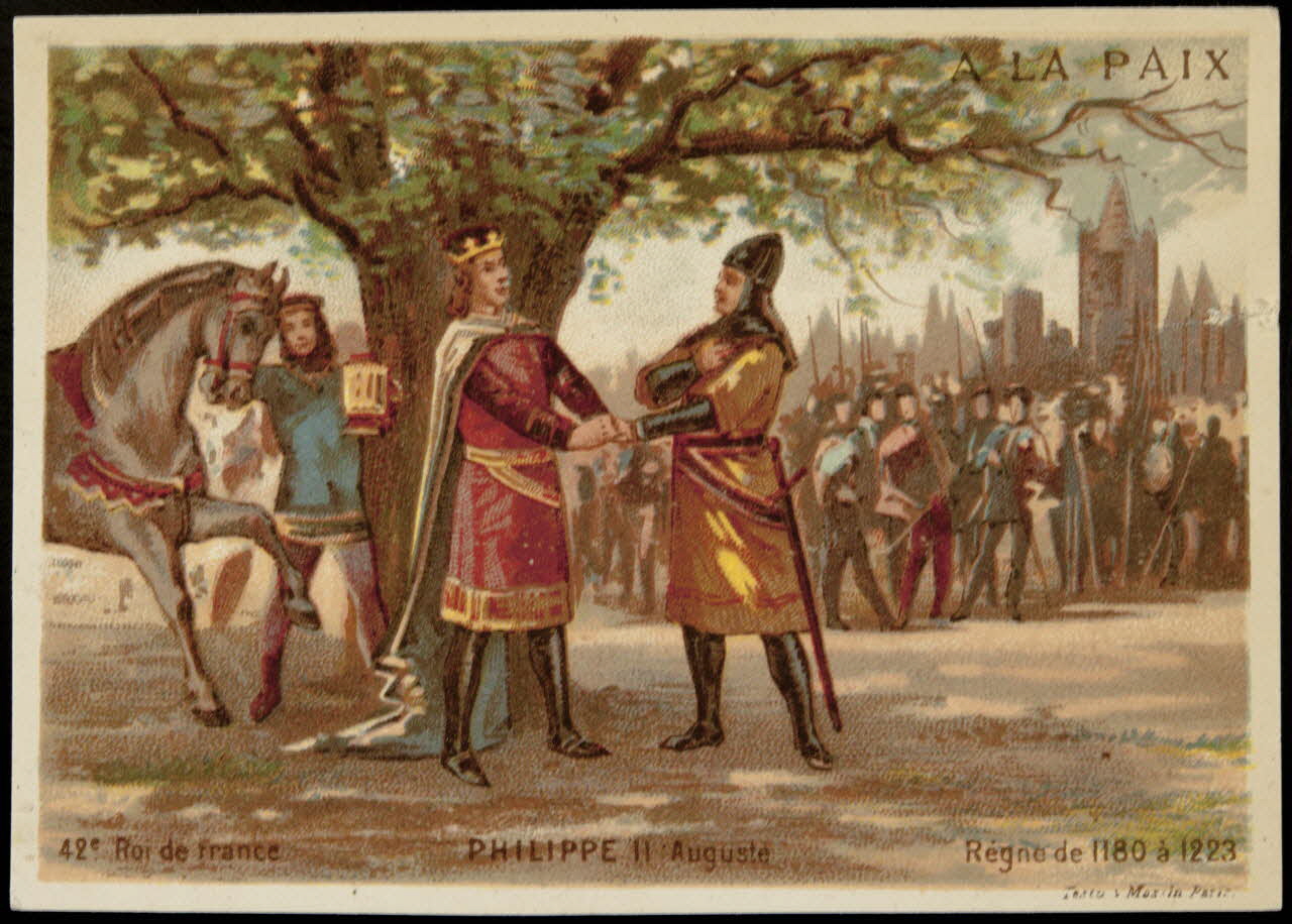 Testu & Massin carte réclame chromo Paris 1878-1886 1995.1.1430.42 Photo