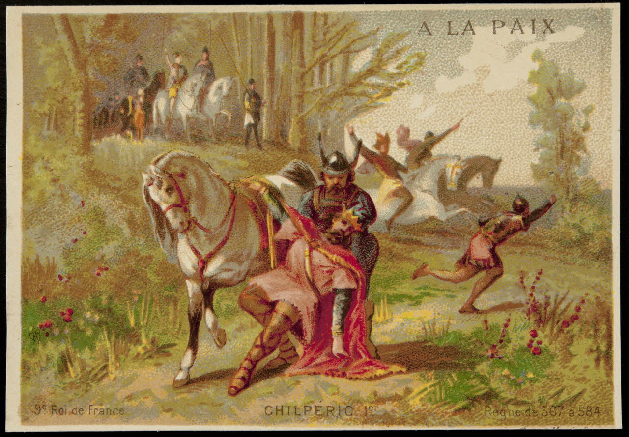 Testu & Massin carte réclame chromo Paris 1878-1886 1995.1.1430.9 Photo