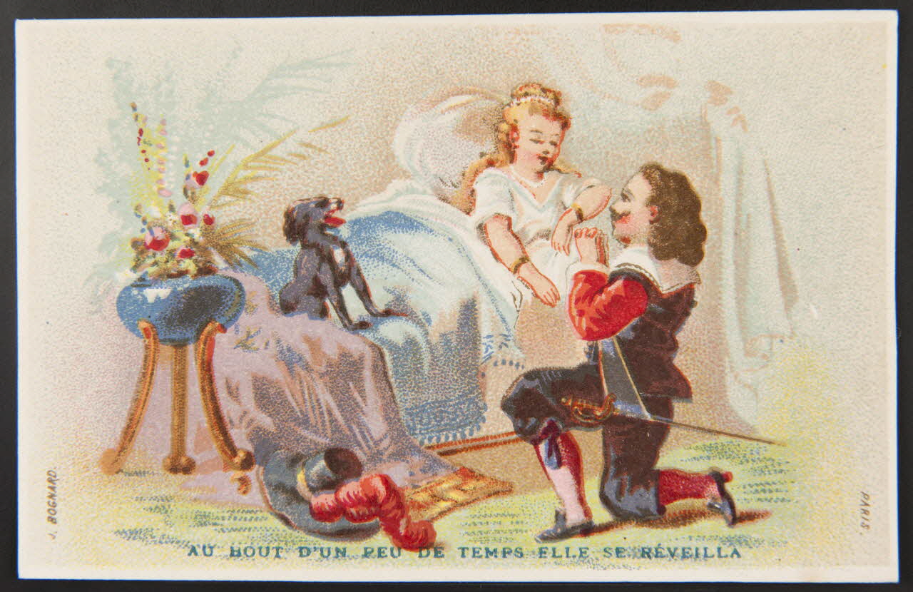 Bognard carte réclame chromo Paris 1876-1890 1995.1.147.2 Photo