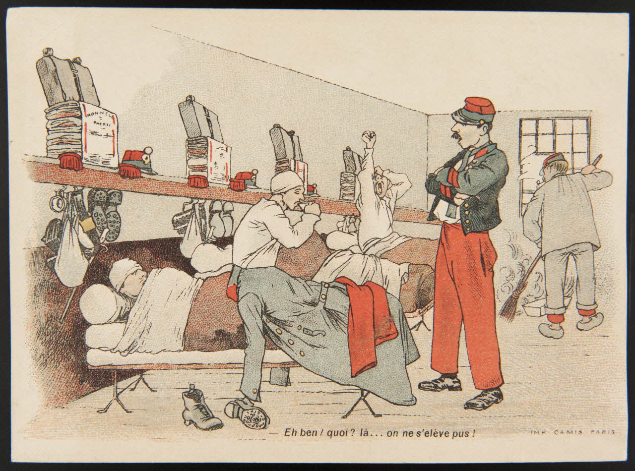 carte réclame chromo Paris 1882-1910 1995.1.1473.2 Photo