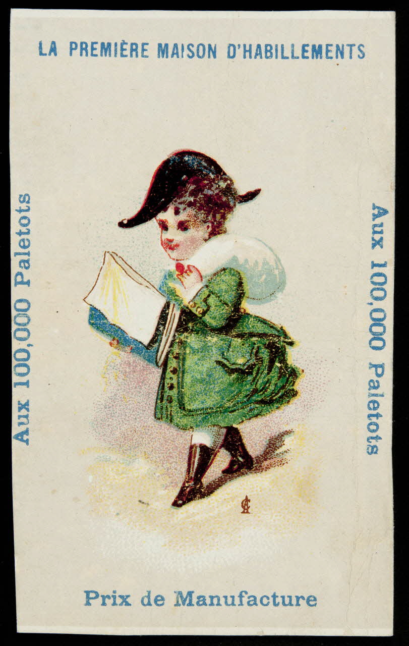 Alfred Clarey carte réclame chromo Asnières 1878-1884 1995.1.1485.6 Photo