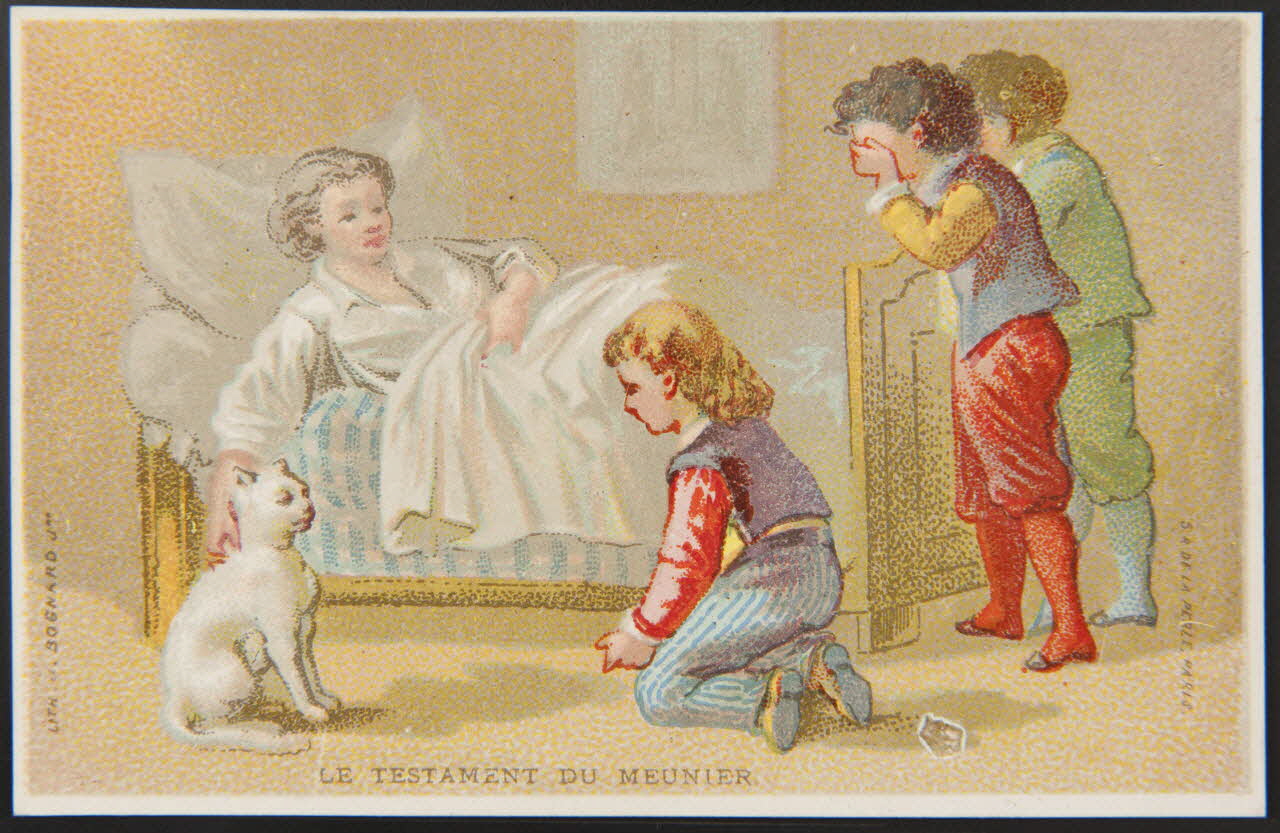 Bognard carte réclame chromo Paris 1876-1890 1995.1.149.1 Photo