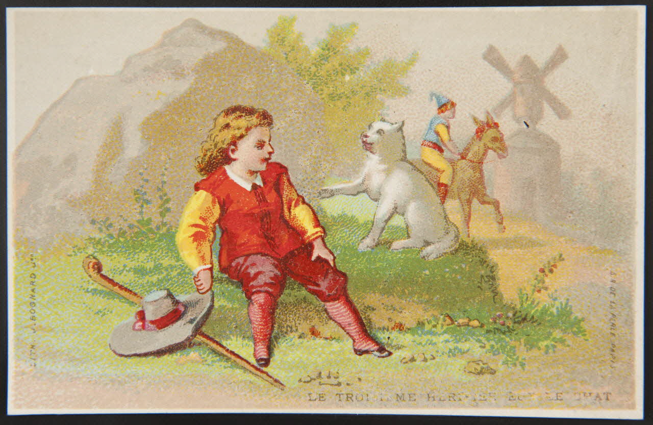 Bognard carte réclame chromo Paris 1876-1890 1995.1.149.2 Photo