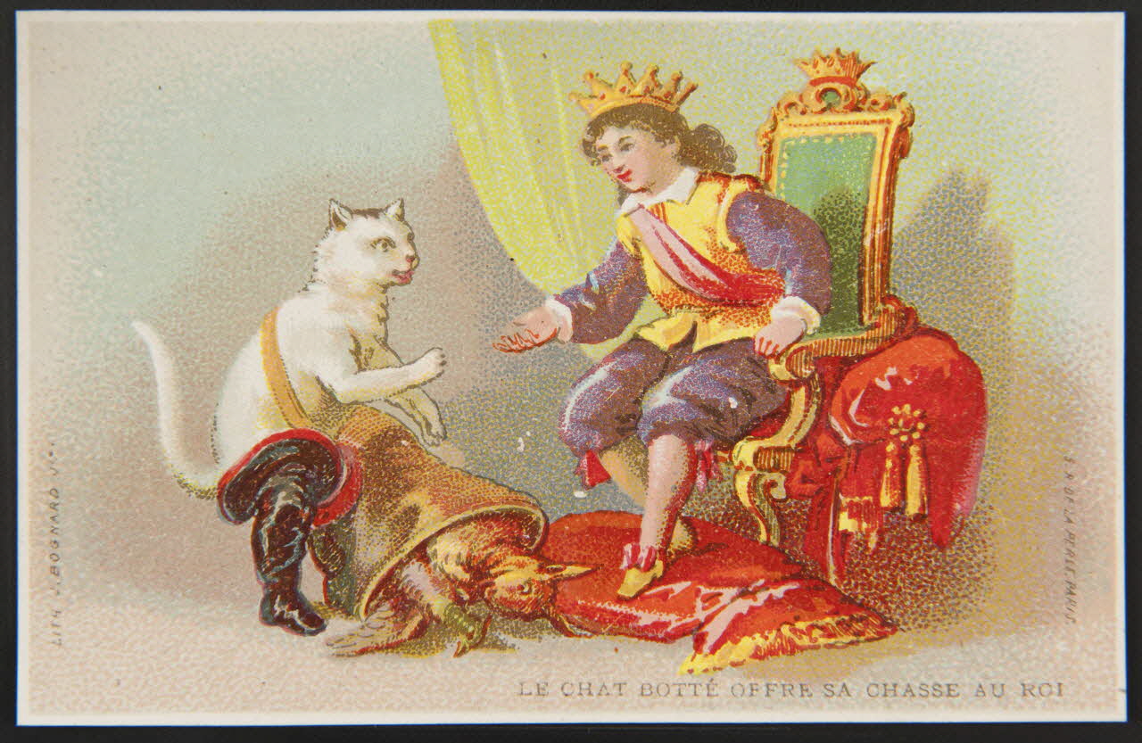 Bognard carte réclame chromo Paris 1876-1890 1995.1.149.3 Photo