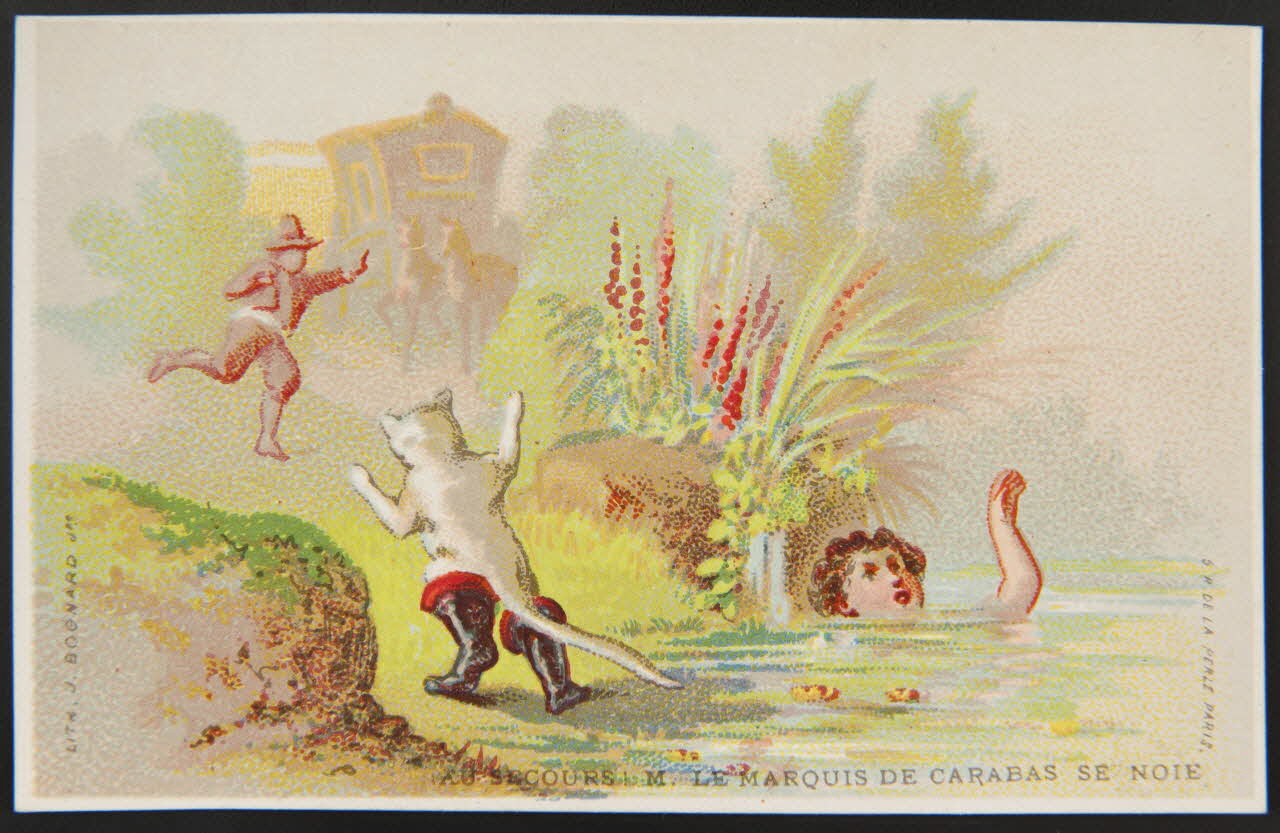 Bognard carte réclame chromo Paris 1876-1890 1995.1.149.4 Photo