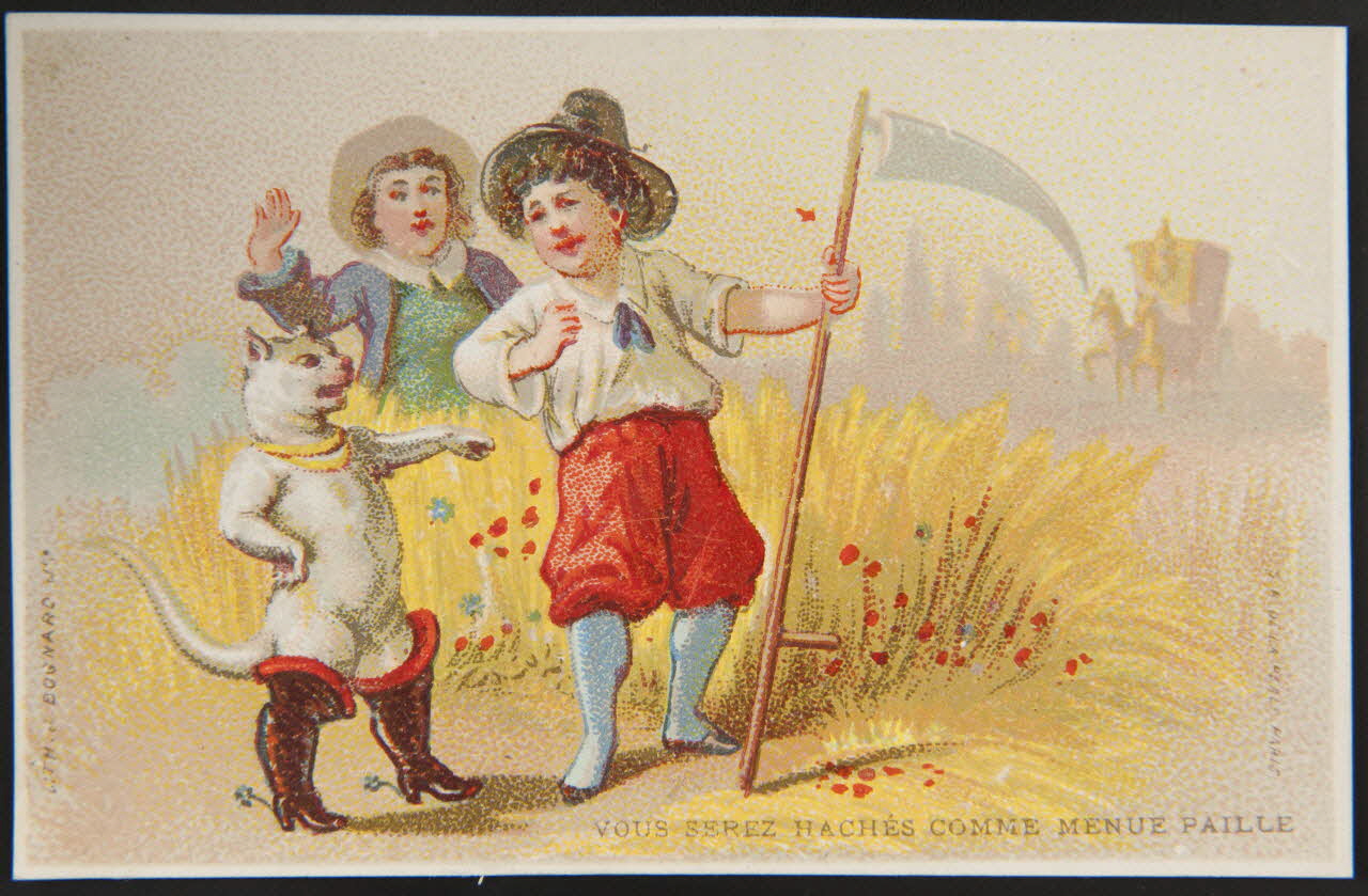 Bognard carte réclame chromo Paris 1876-1890 1995.1.149.5 Photo